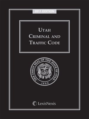cover image of Utah Criminal and Traffic Code